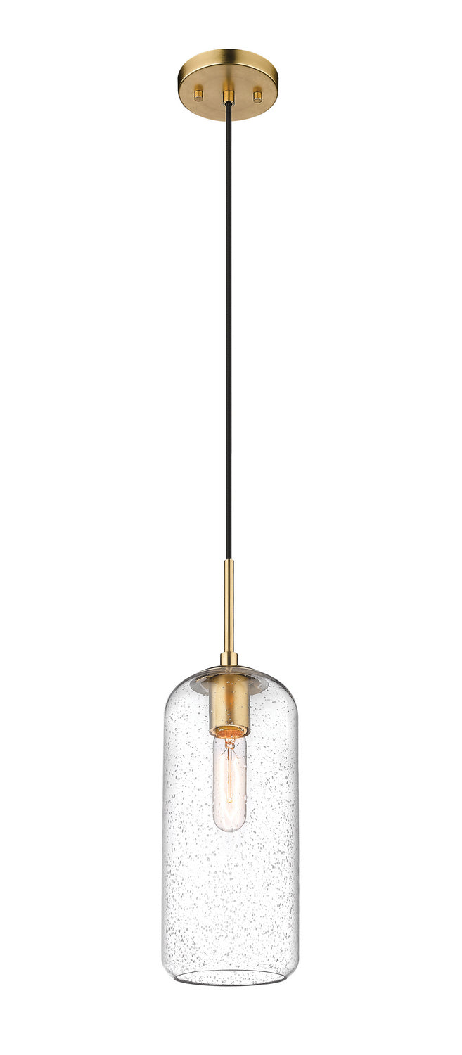 Z-Lite 738P17-HBR One Light Pendant, Heritage Brass