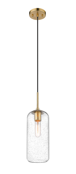 Z-Lite 738P17-HBR One Light Pendant, Heritage Brass