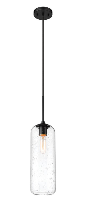 Z-Lite 738P22-MB One Light Pendant, Matte Black