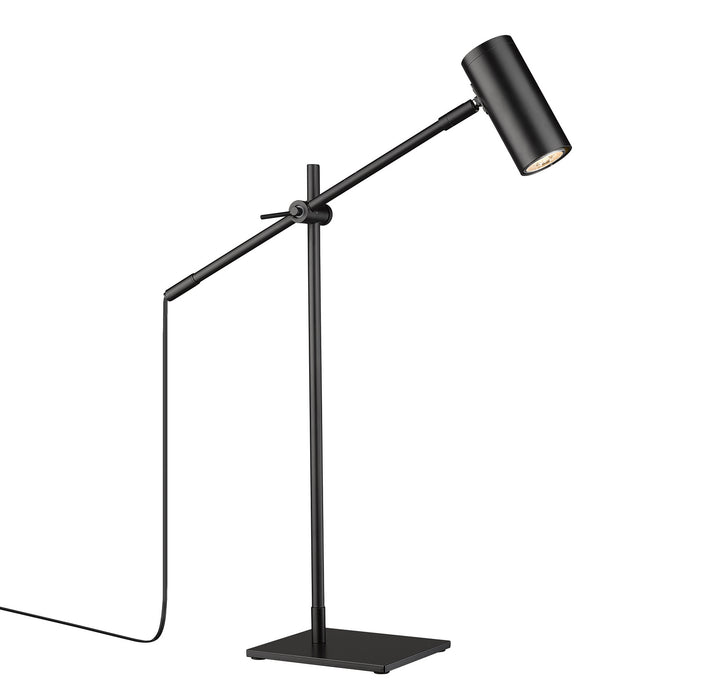Z-Lite 814TL-MB One Light Table Lamp, Matte Black