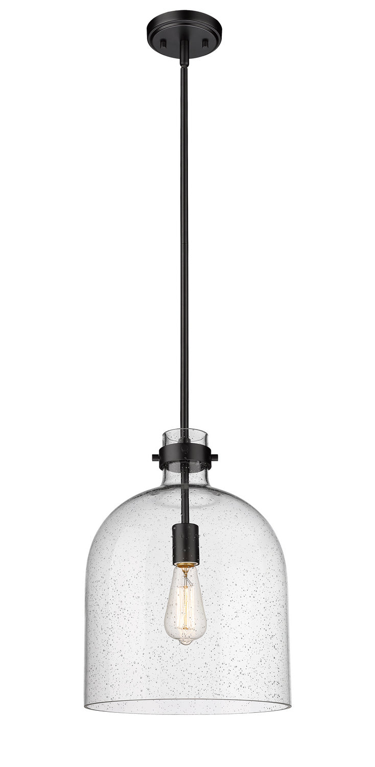 Z-Lite 817-12MB One Light Pendant, Matte Black