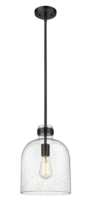 Z-Lite 817-9MB One Light Pendant, Matte Black