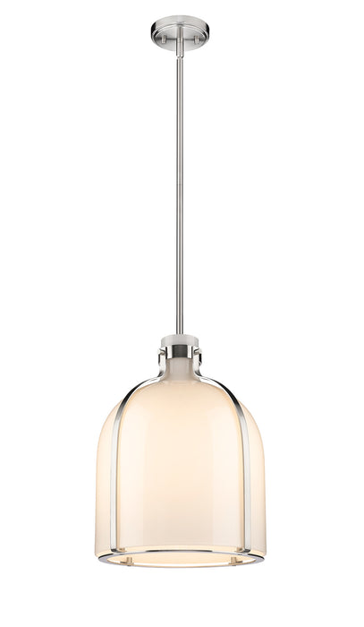 Z-Lite 818-12BN One Light Pendant, Brushed Nickel