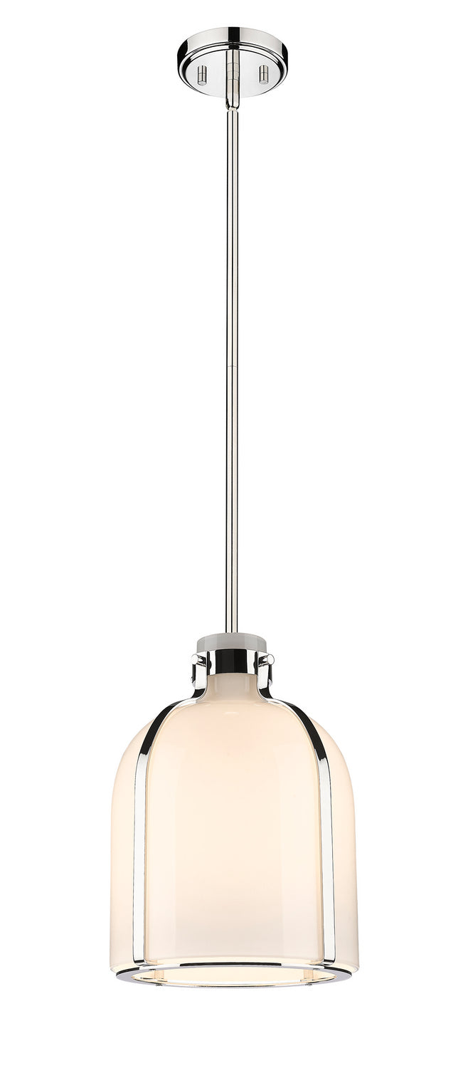 Z-Lite 818-9PN One Light Pendant, Polished Nickel