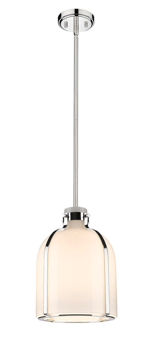Z-Lite 818-9PN One Light Pendant, Polished Nickel