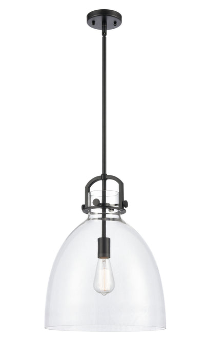 Innovations 412-1S-BK-14CL LED Pendant, Matte Black