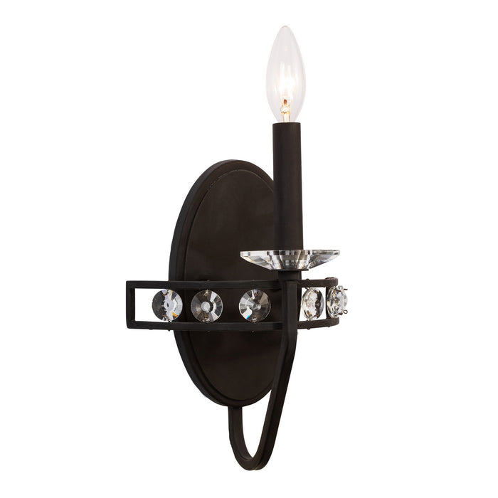Varaluz 363W01CB One Light Wall Sconce, Carbon