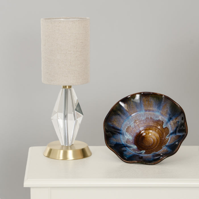 House of Troy B205-SB One Light Table Lamp, Satin Brass