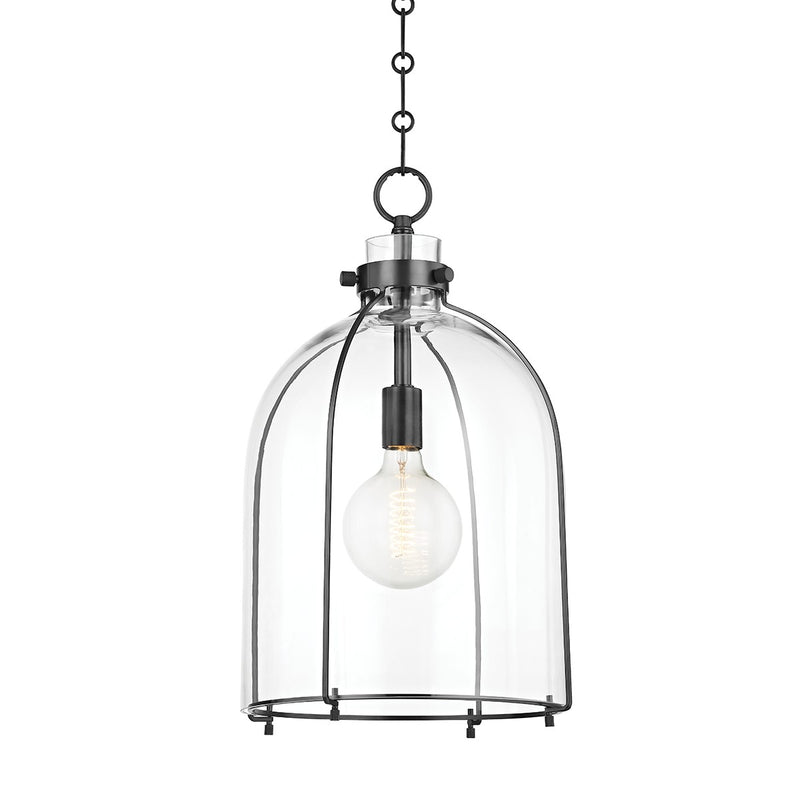 Hudson Valley 7306-OB One Light Pendant, Old Bronze