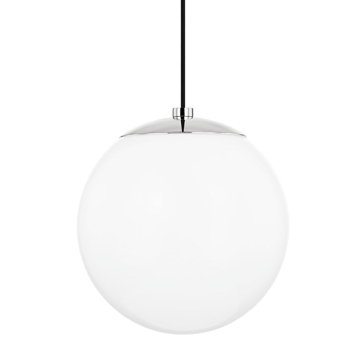 Mitzi H105701L-PN One Light Pendant, Polished Nickel