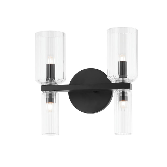 Mitzi H384302-SBK LED Bath and Vanity, Soft Black