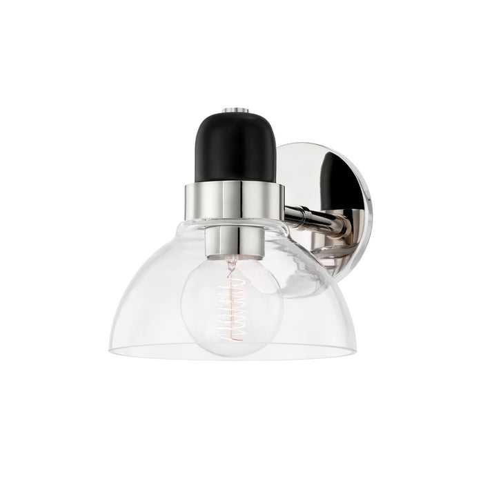 Mitzi H482301-PN One Light Bath and Vanity, Polished Nickel