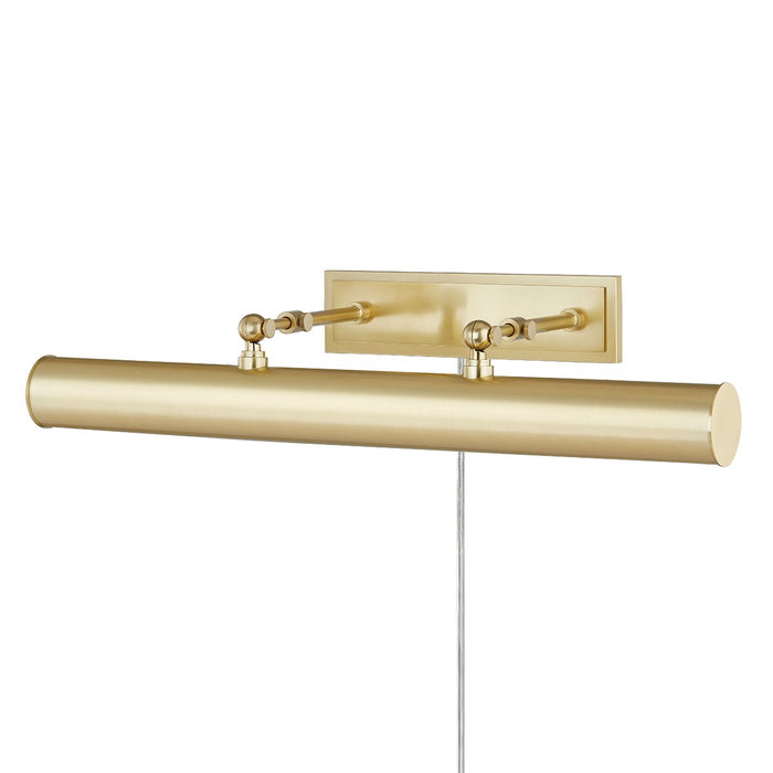 Mitzi HL263203-AGB Three Light Picture Light, Aged Brass