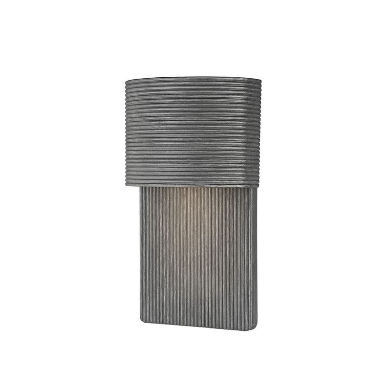 Troy Lighting B1212-GRA One Light Outdoor Wall Sconce, Graphite