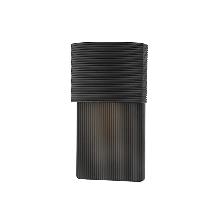 Troy Lighting B1212-SBK One Light Outdoor Wall Sconce, Soft Black