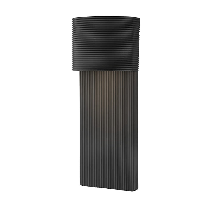 Troy Lighting B1217-SBK One Light Outdoor Wall Sconce, Soft Black
