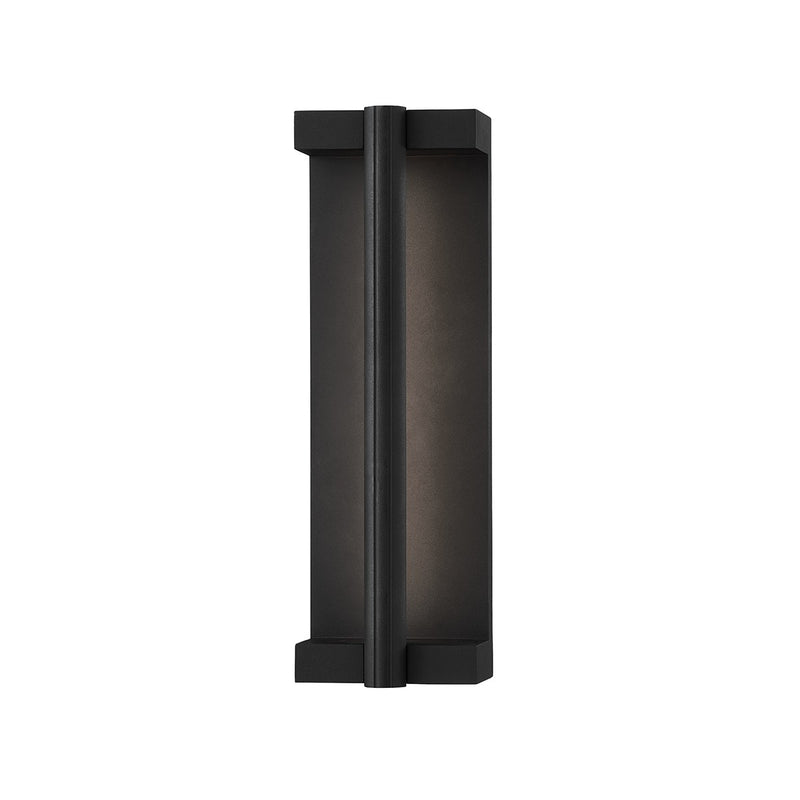 Troy Lighting B1251-TBK LED Outdoor Wall Sconce, Textured Black