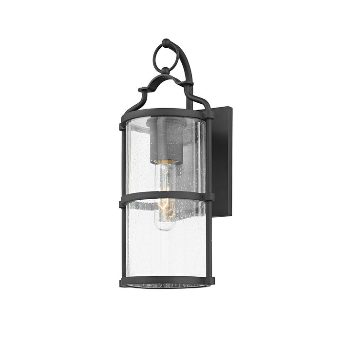 Troy Lighting B1311-TBK One Light Outdoor Wall Sconce, Textured Black