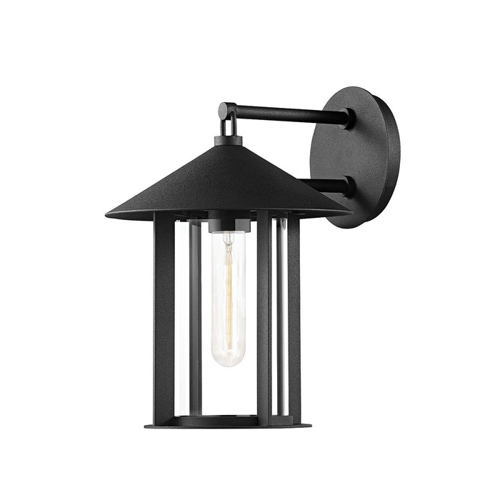 Troy Lighting B1951-TBK One Light Outdoor Wall Sconce, Textured Black