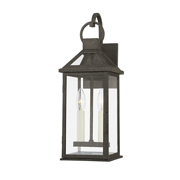 Troy Lighting B2742-FRN Two Light Outdoor Wall Sconce, French Iron