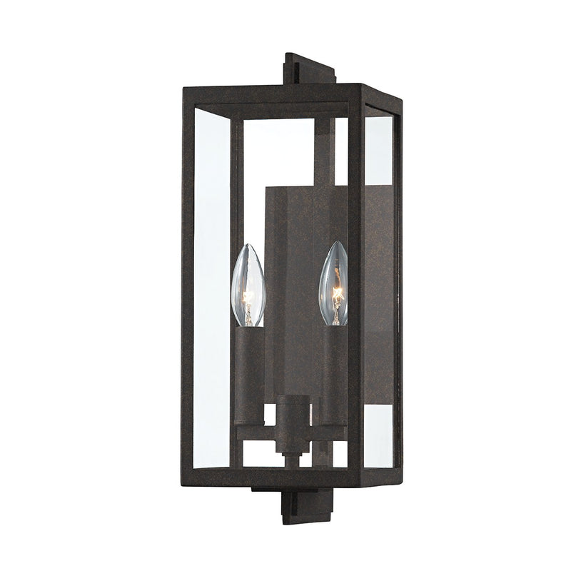 Troy Lighting B5512-FRN Two Light Outdoor Wall Sconce, French Iron