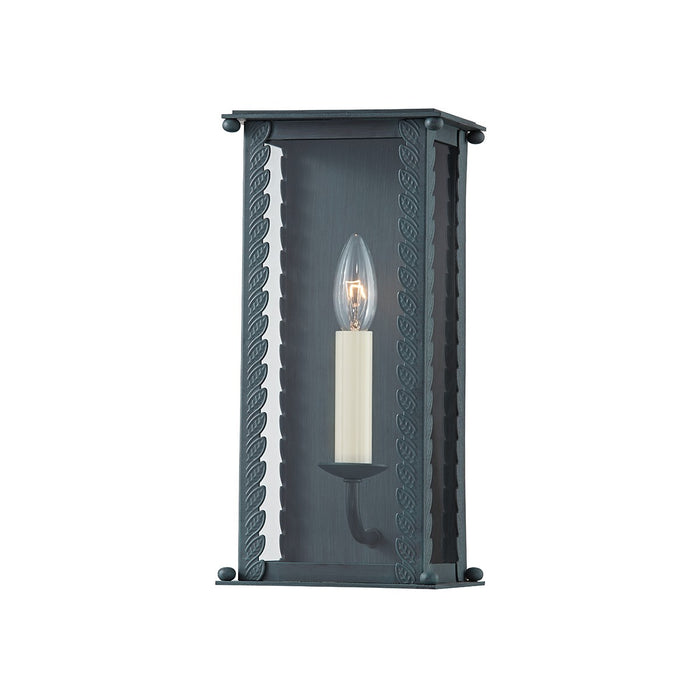 Troy Lighting B6711-VER One Light Outdoor Wall Sconce, Verdigris