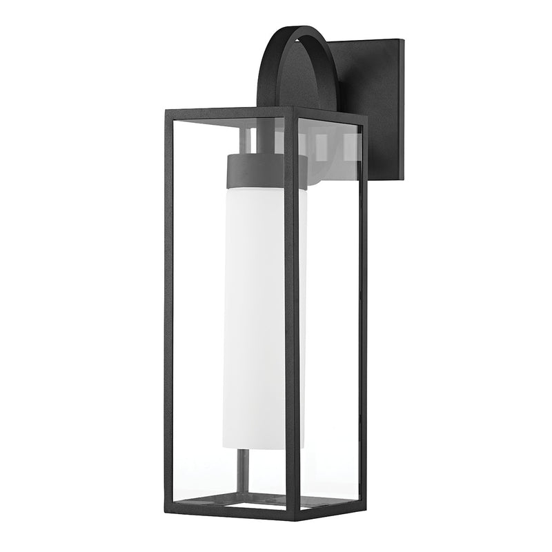 Troy Lighting B6913-TBK One Light Outdoor Wall Sconce, Textured Black