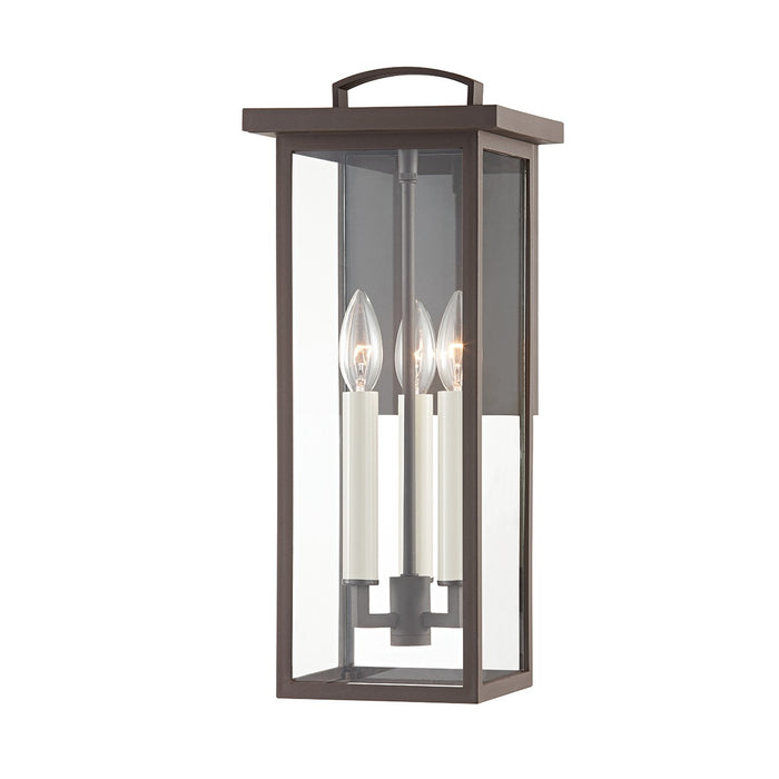 Troy Lighting B7522-TBZ Three Light Outdoor Wall Sconce, Textured Bronze