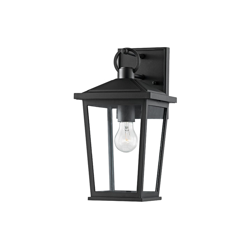 Troy Lighting B8901-TBK One Light Outdoor Wall Sconce, Textured Black