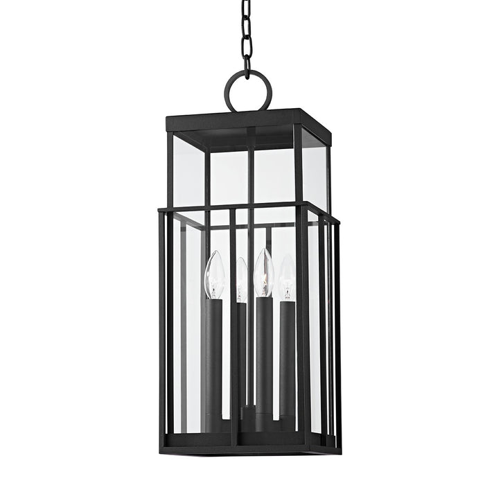 Troy Lighting F6480-TBK Four Light Outdoor Lantern, Textured Black