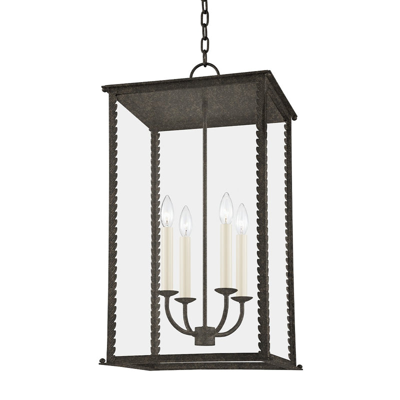Troy Lighting F6715-FRN Four Light Outdoor Lantern, French Iron