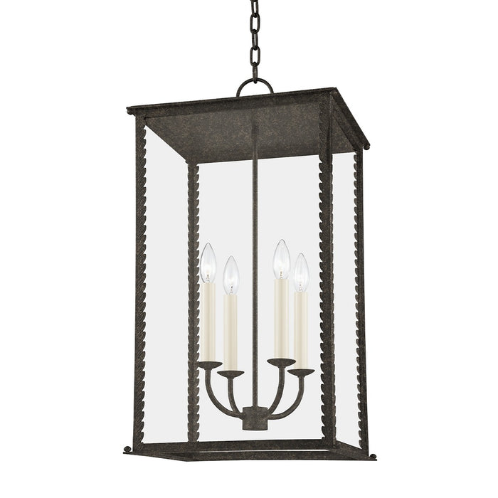 Troy Lighting F6715-FRN Four Light Outdoor Lantern, French Iron