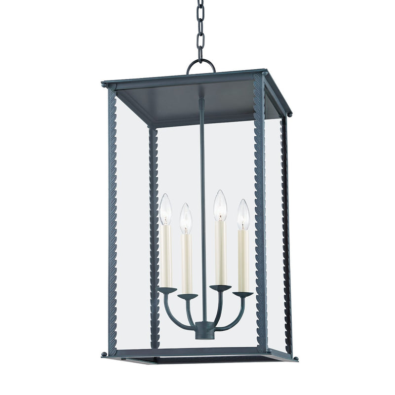 Troy Lighting F6715-VER Four Light Outdoor Lantern, Verdigris
