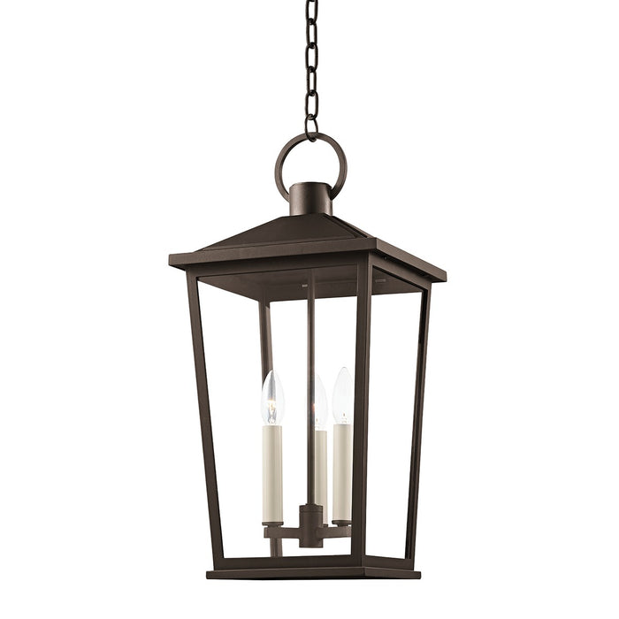 Troy Lighting F8911-TBZH Three Light Outdoor Lantern, Textured Bronze W/ Hl