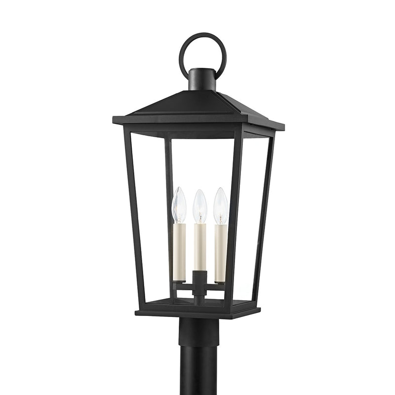 Troy Lighting P8921-TBK Three Light Outdoor Post Mount, Textured Black