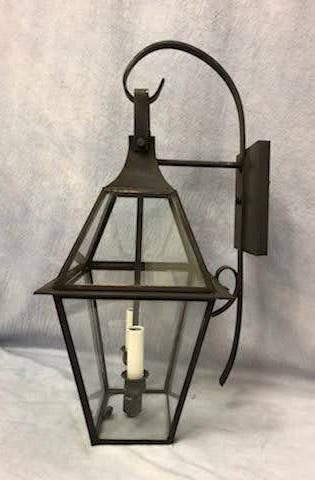 Genie House 90511DBC Two Light Wall Mount, Dark Brass