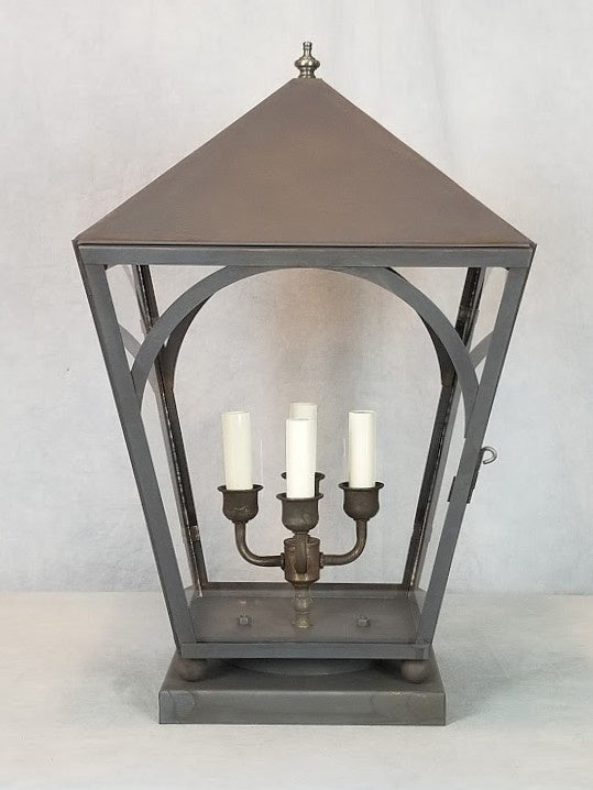 Genie House AR3062PIERDCC Four Light Pier Mount, Dark Copper
