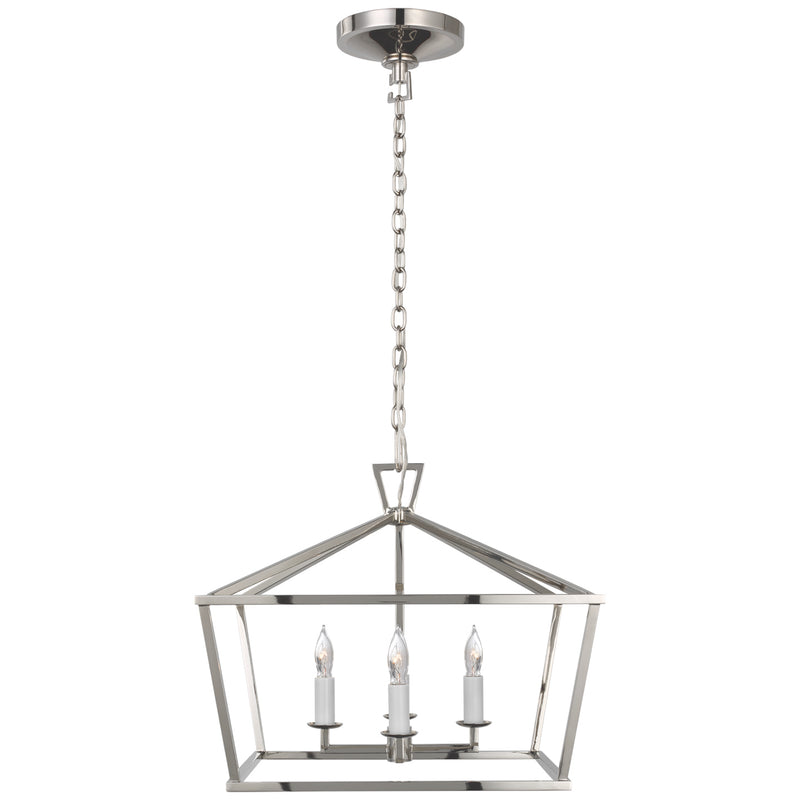 Visual Comfort Signature CHC 4190PN Four Light Semi-Flush Mount, Polished Nickel