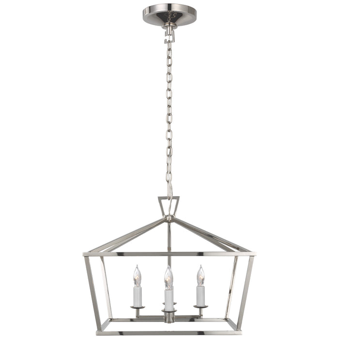 Visual Comfort Signature CHC 4190PN Four Light Semi-Flush Mount, Polished Nickel