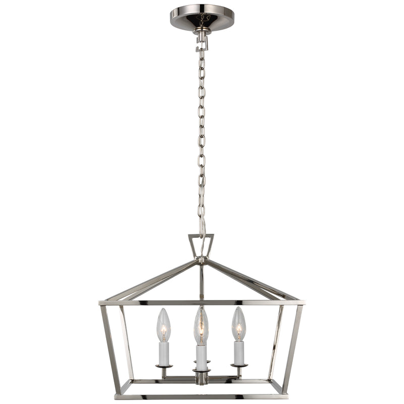 Visual Comfort Signature CHC 4190PN Four Light Semi-Flush Mount, Polished Nickel