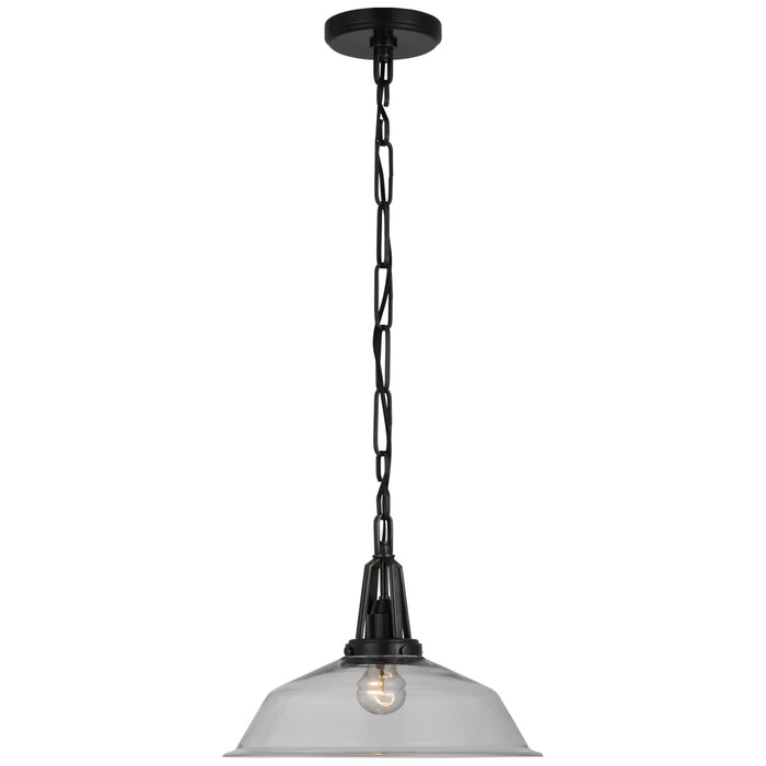 Visual Comfort Signature CHC 5461BZ-CG LED Pendant, Bronze