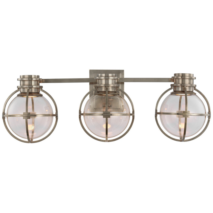 Visual Comfort Signature CHD 2483AN-CG LED Wall Sconce, Antique Nickel