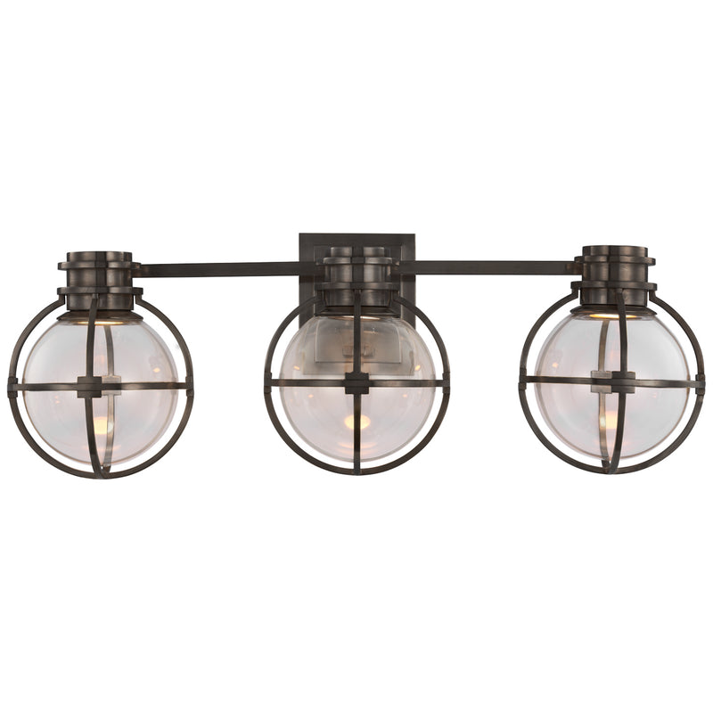 Visual Comfort Signature CHD 2483BZ-CG LED Wall Sconce, Bronze