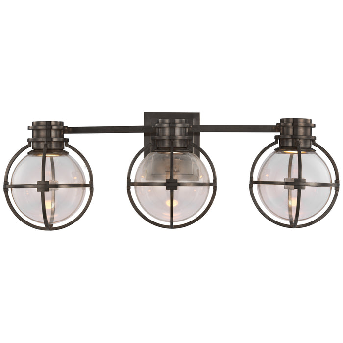 Visual Comfort Signature CHD 2483BZ-CG LED Wall Sconce, Bronze
