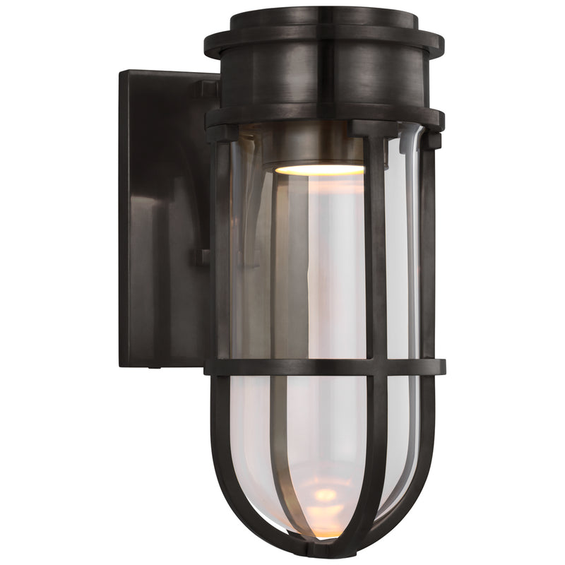 Visual Comfort Signature CHD 2485BZ-CG LED Wall Sconce, Bronze