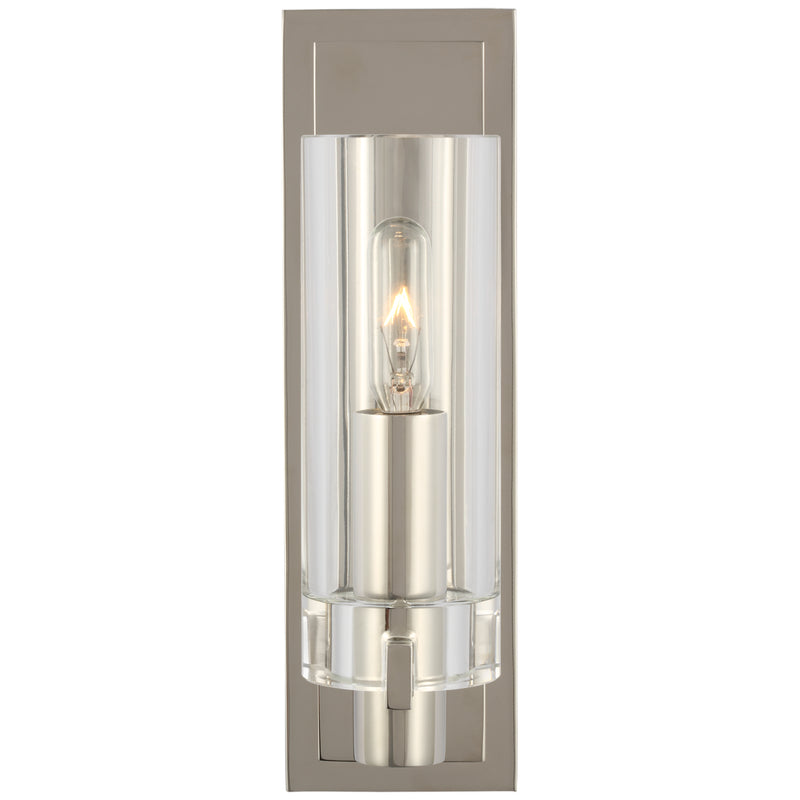 Visual Comfort Signature CHD 2630PN-CG LED Wall Sconce, Polished Nickel