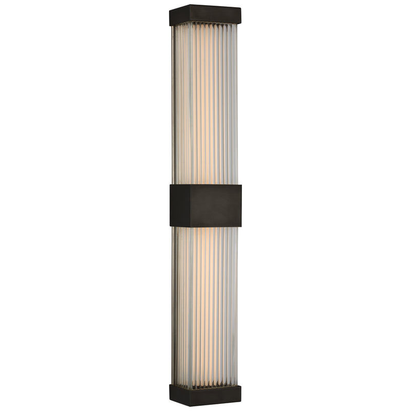 Visual Comfort Signature CHD 2735BZ-CG LED Wall Sconce, Bronze