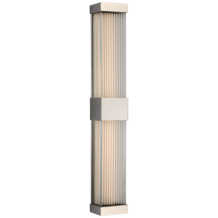 Visual Comfort Signature CHD 2735PN-CG LED Wall Sconce, Polished Nickel