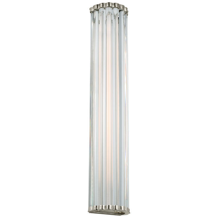 Visual Comfort Signature CHD 2927PN-CG LED Wall Sconce, Polished Nickel