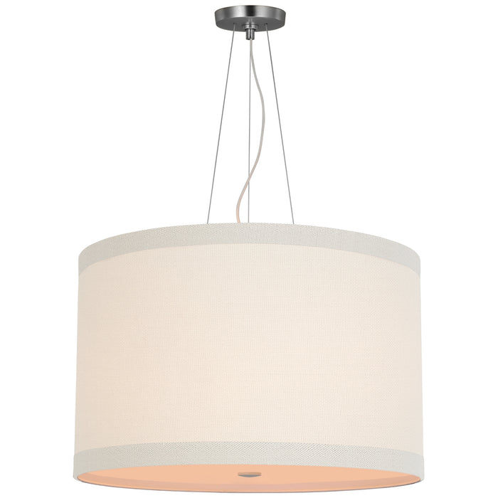 Visual Comfort Signature KS 5078BSL-L LED Pendant, Burnished Silver Leaf